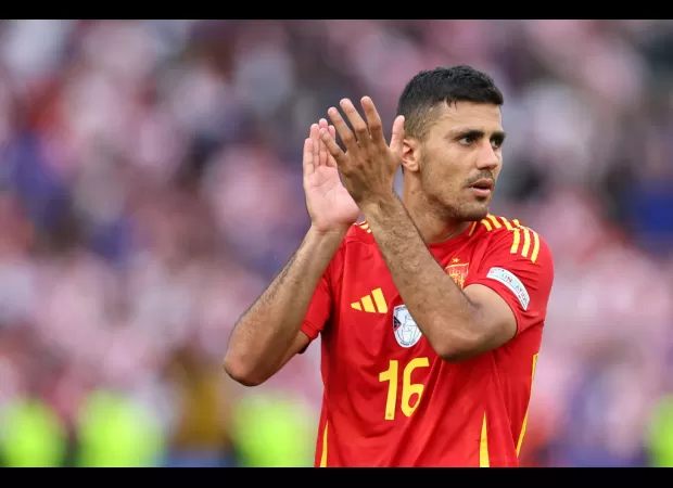 VAR didn't give Rodri red card for foul in Spain's win against Croatia due to lack of evidence of malicious intent.