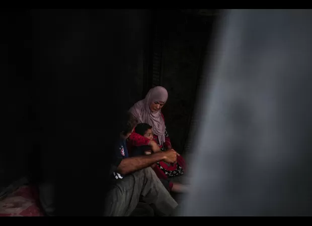 Muslim holiday in Gaza brings reminders of war's devastating impact on families.