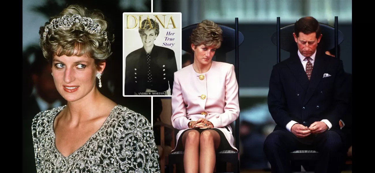 Shocking claims from new book about Princess Diana 32 years after her death.