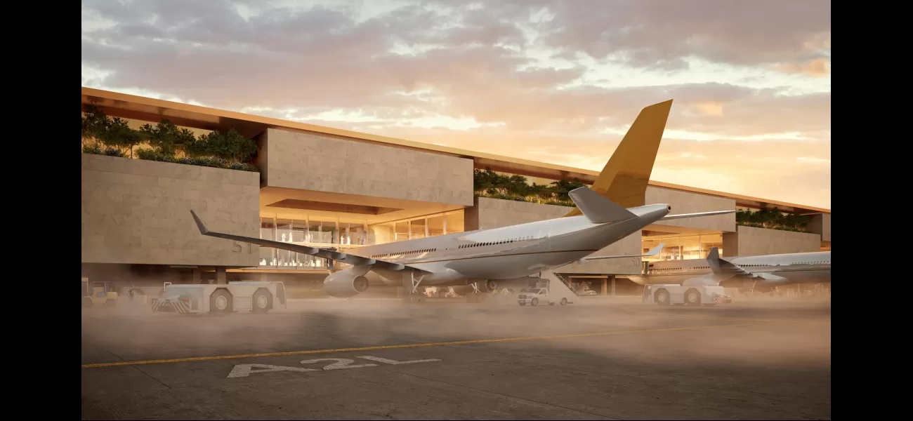 New airport opens in 2030 - get a sneak peek now.