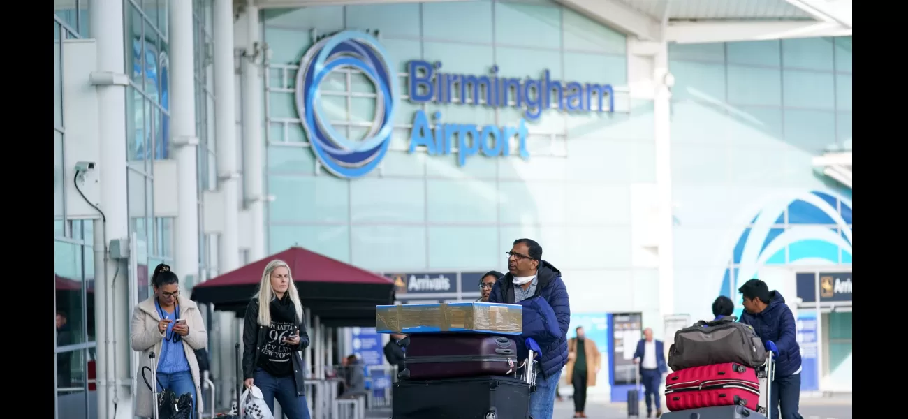 Many travelers face hours-long delays at British airport due to long queues.