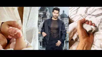 Varun Dhawan shares first look of daughter, ecstatic to be a 'girl dad'.