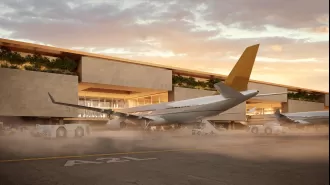 New airport opens in 2030 - get a sneak peek now.