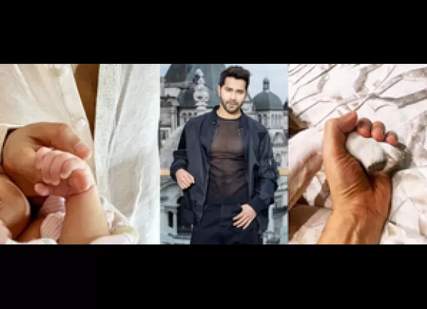 Varun Dhawan shares first look of daughter, ecstatic to be a 'girl dad'.
