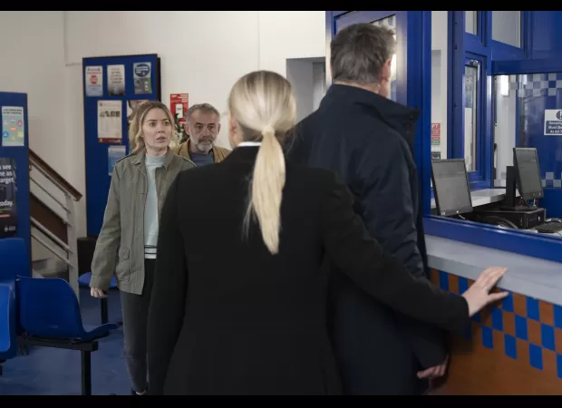 Coronation Street spoiler: DS Swain warns Abi after her arrest for creating deepfake pornography.