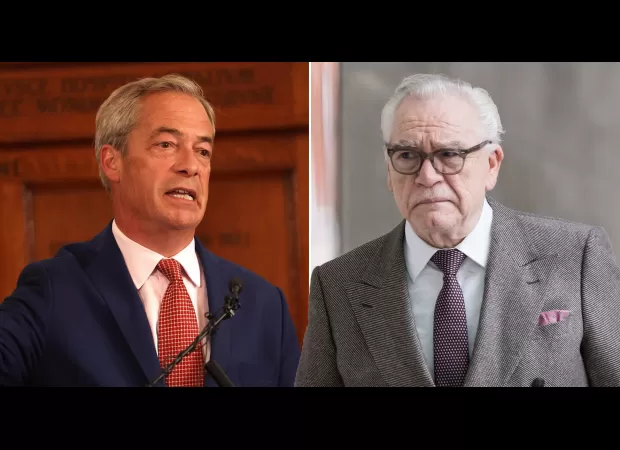 Actor Brian Cox criticizes Nigel Farage on BBC, labeling him as 