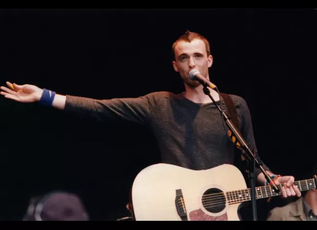 Iconic 90s band known for their memorable performance at Glastonbury, where they famously caused it to rain in a historic moment.