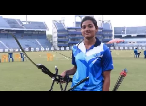 Ankita secures individual Olympic spot in archery by entering quarterfinals.