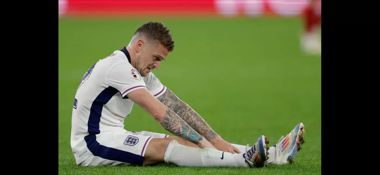 Southgate provides injury update on Trippier and shares thoughts on Guehi’s performance.