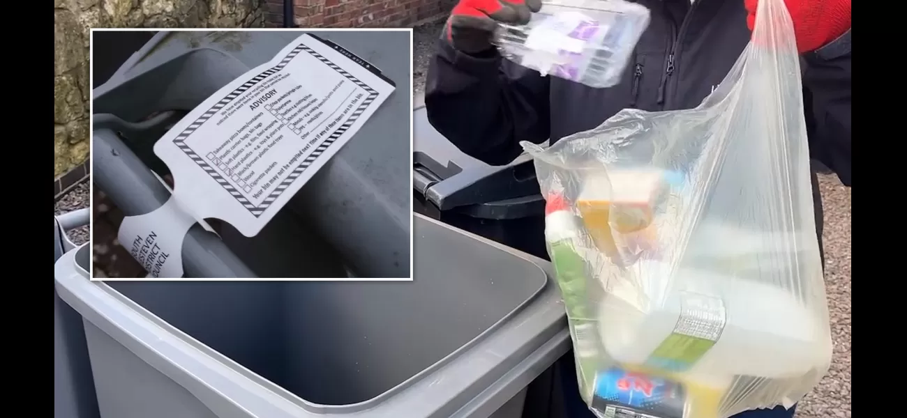 Council criticized for labeling overflowing bins as 