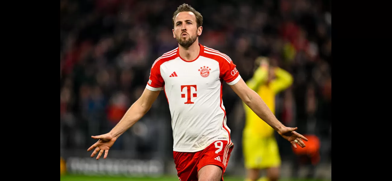 What is Harry Kane's goal tally for Bayern Munich this season?