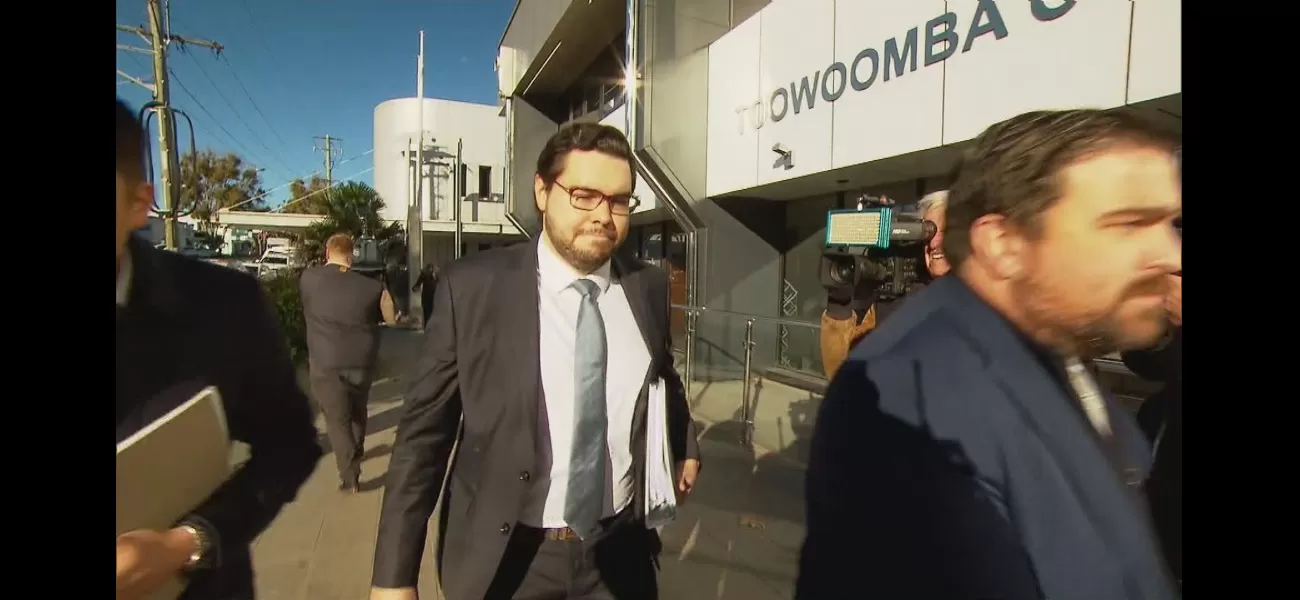 Lehrmann is in court for rape charges in Queensland.