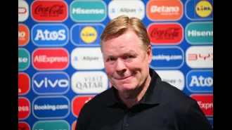Koeman's actions during Euro 2024 surprise viewers as he coaches Netherlands from the dugout.
