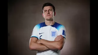 What is the reason for Harry Maguire's absence in England's team for Euro 2024?