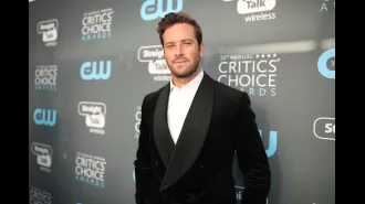 Actor Armie Hammer says he is thankful for the accusations of cannibalism against him.