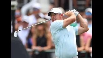 McIlroy upset after missing last hole and losing US Open victory.