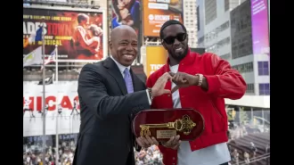 Diddy gives back key to NYC as mayor requests.