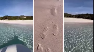 Influencer fined for violating rules at Italian beach.