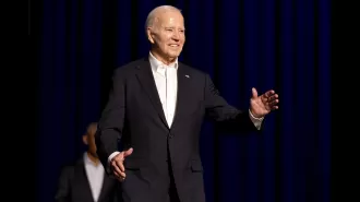 Celebrities raise $45 million for Biden's campaign in Hollywood.