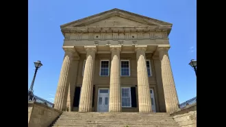 The oldest bank in Illinois is one of many endangered landmarks in the state.