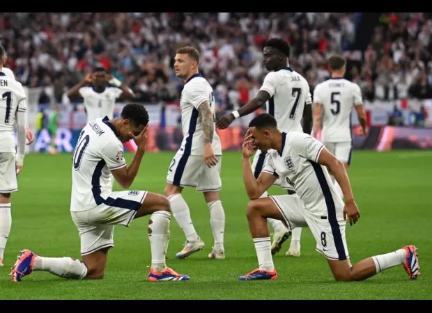 Bellingham reveals meaning behind 'wolf' celebration following his winning goal for England against Serbia at Euro 2024.