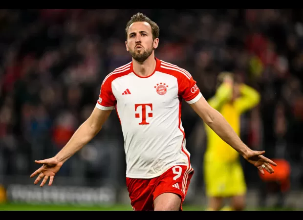 What is Harry Kane's goal tally for Bayern Munich this season?