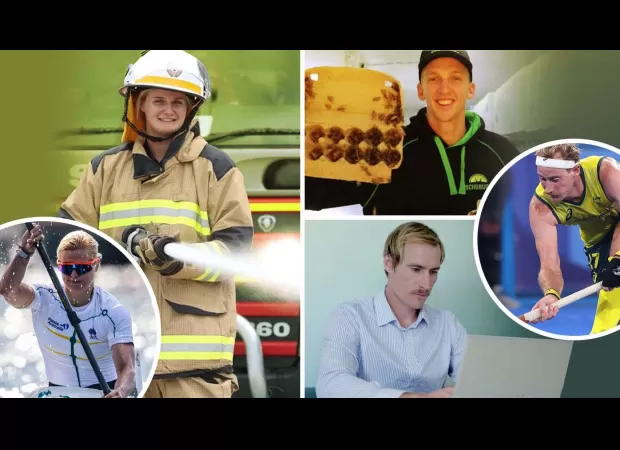 Australian athletes are balancing their regular jobs and training as they strive for a spot on the Olympic team.