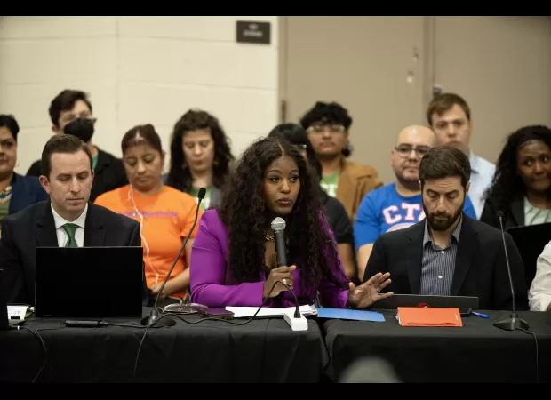 Chicago Teachers Union and CPS have their first public bargaining session regarding 'Green Schools'.