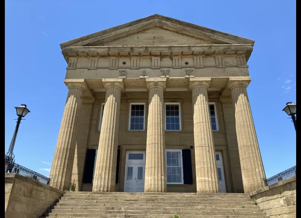 The oldest bank in Illinois is one of many endangered landmarks in the state.