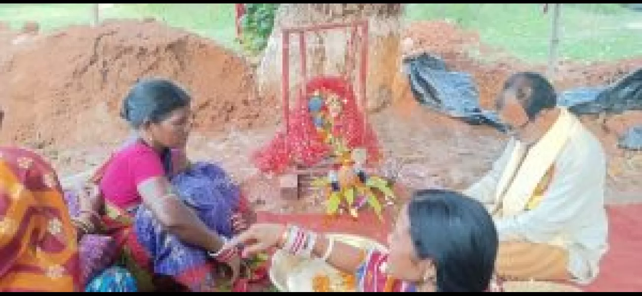 Rajabati wedding during Raja festival