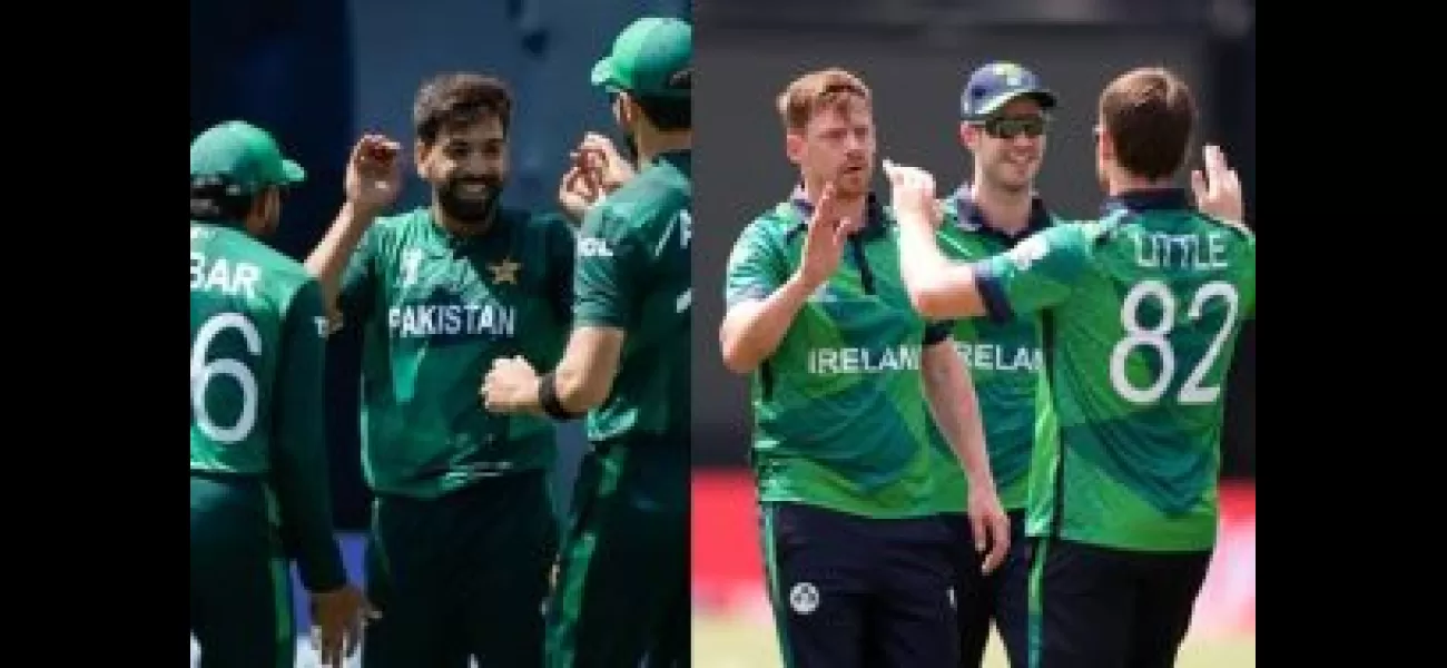Pakistan's Babar and Afridi led their team to a win with three wickets against Ireland in the T20 World Cup.