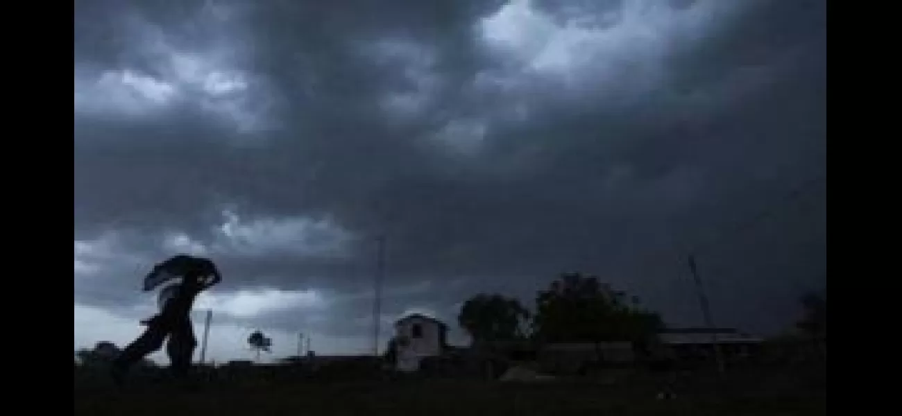 Expect rain in the next 4-5 days.