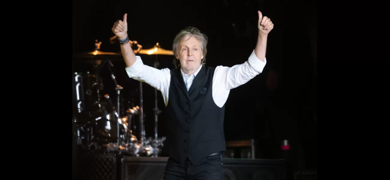 Paul McCartney announces UK tour after 2 years since Glastonbury performance.