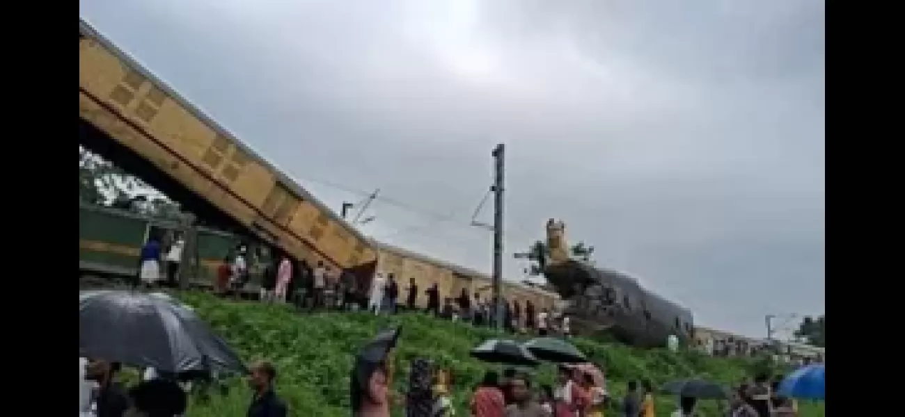 A train collision in West Bengal kills 15 and injures 60.