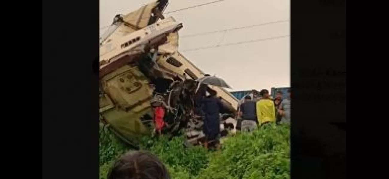 Train crash caused by broken signal since 5:50am, says railway source.