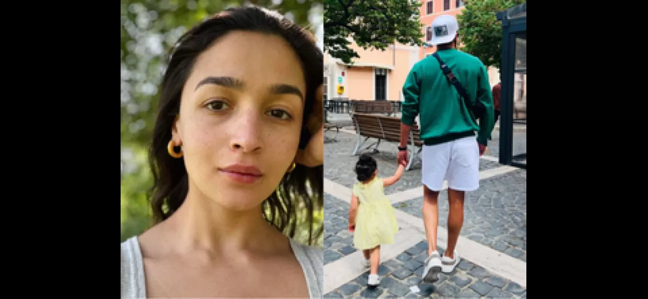 Alia Bhatt posts a previously unseen photo of Ranbir and his daughter Raha.