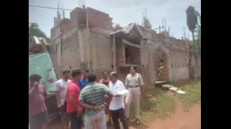 Siblings fight over property, resulting in one killing the other.