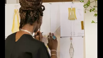 African Hair Braider wins historic Tony Award for Costume Design at 'Jaja’s African Hair Braiding'.