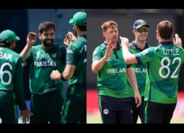 Pakistan's Babar and Afridi led their team to a win with three wickets against Ireland in the T20 World Cup.