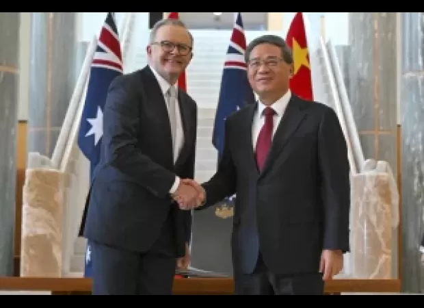 China's leader has accepted Australia's proposal to handle their disagreements 'appropriately'