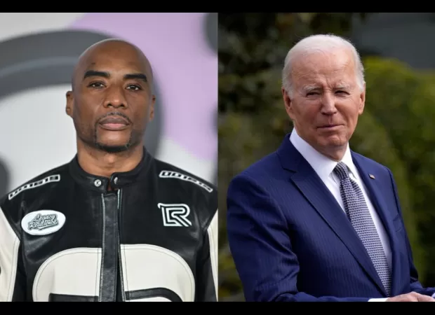 Charlamagne Tha God announces he will not vote for Trump, stating that he wants to protect democracy.