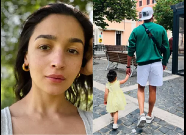 Alia Bhatt posts a previously unseen photo of Ranbir and his daughter Raha.
