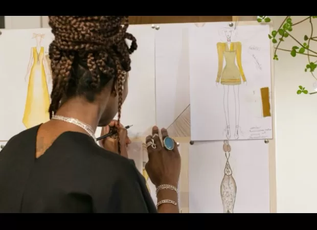 African Hair Braider wins historic Tony Award for Costume Design at 'Jaja’s African Hair Braiding'.