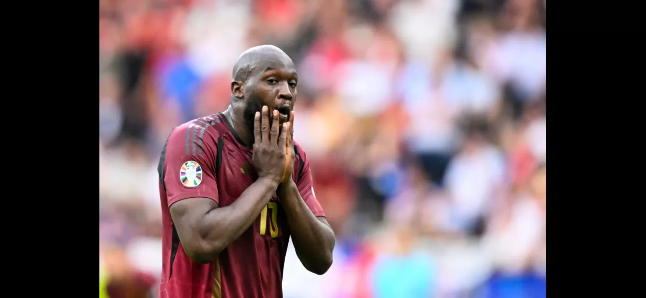 VAR disallowed Lukaku's goal for handball at Euro 2024 for Belgium.