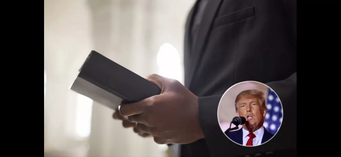 Lorenzo Sewell, a pastor, feels honored that Donald Trump came to the neighborhood for a rally supporting Black voters.