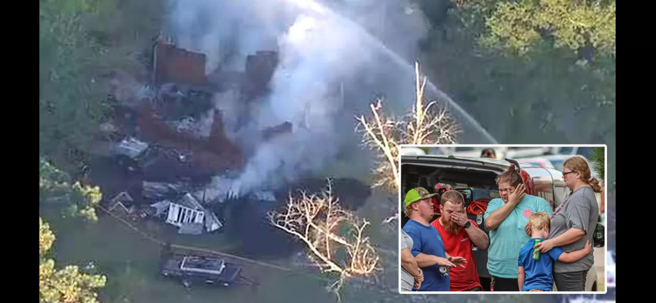 A large fire claimed six lives, including three children, in a family home.