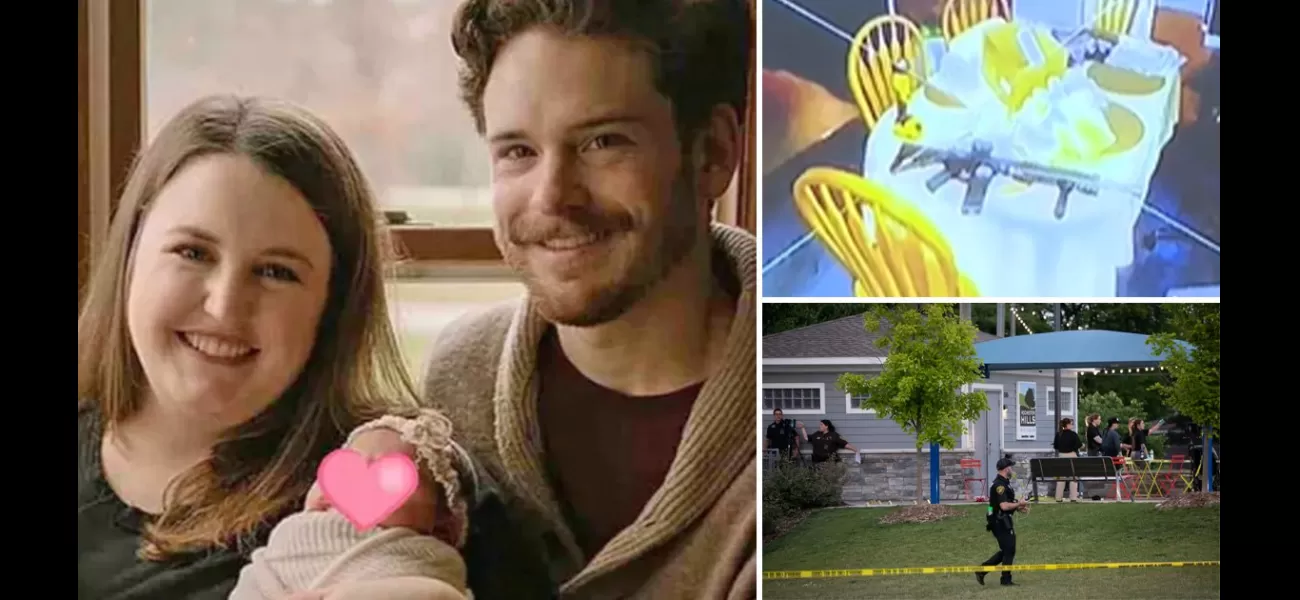 A gunman shot and injured children at a splash park as their parents tried to protect them.