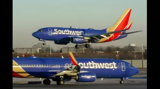 A Boeing plane had a frightening plunge, barely missing the ocean by 400ft.