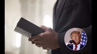 Lorenzo Sewell, a pastor, feels honored that Donald Trump came to the neighborhood for a rally supporting Black voters.