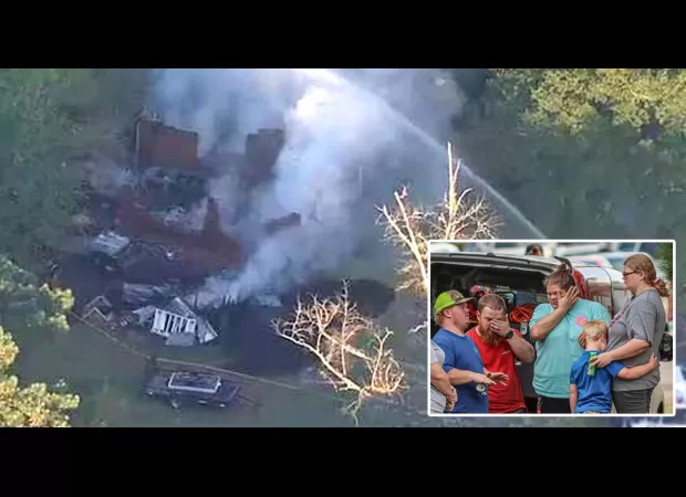 A large fire claimed six lives, including three children, in a family home.